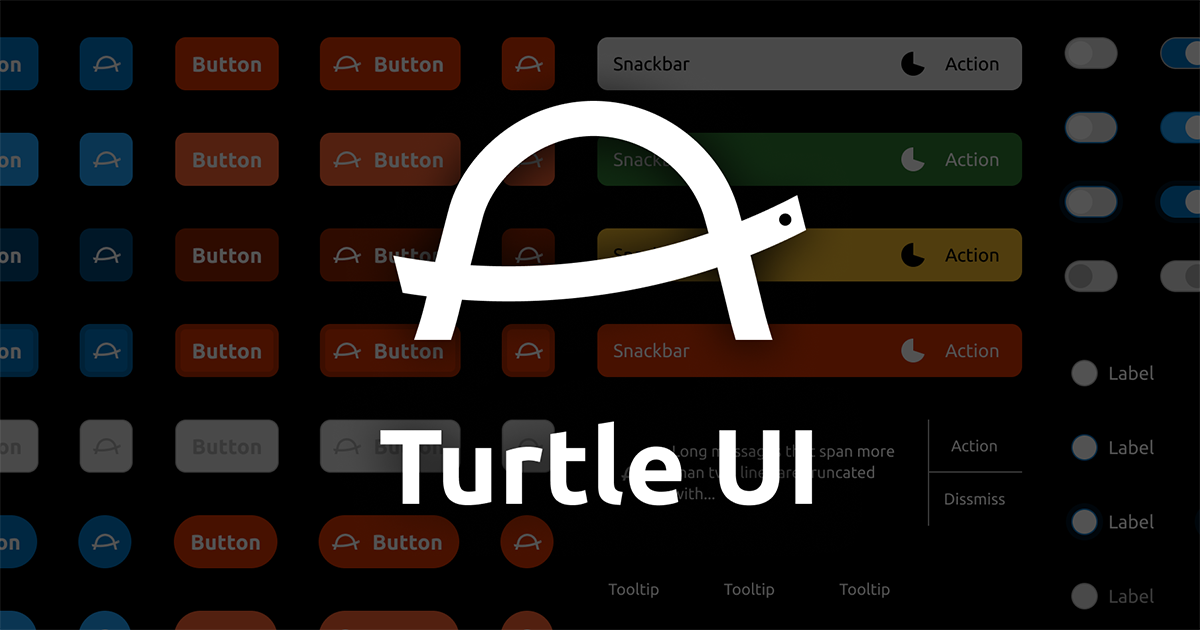 Turtle UI for Web Components